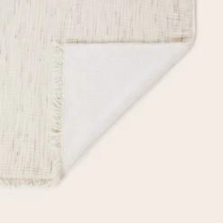 Plaid CHAMAUNY Blanc Marbré -Maison Linge Magasin plaid CHAMAUNY 009035 NG 7