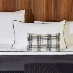 Plaid CHARLY Noir Graphite 15 Plaid CHARLY Noir Graphite -Maison Linge Magasin plaid CHARLY 007459 G10 2