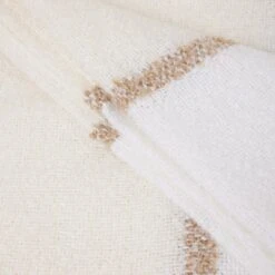 Plaid COSTANO Ivoire 13 Plaid COSTANO Ivoire -Maison Linge Magasin plaid COSTANO 009011 N1 6