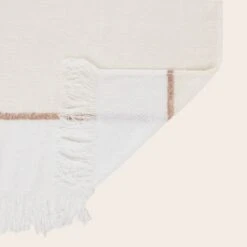 Plaid COSTANO Ivoire 14 Plaid COSTANO Ivoire -Maison Linge Magasin plaid COSTANO 009011 N1 7