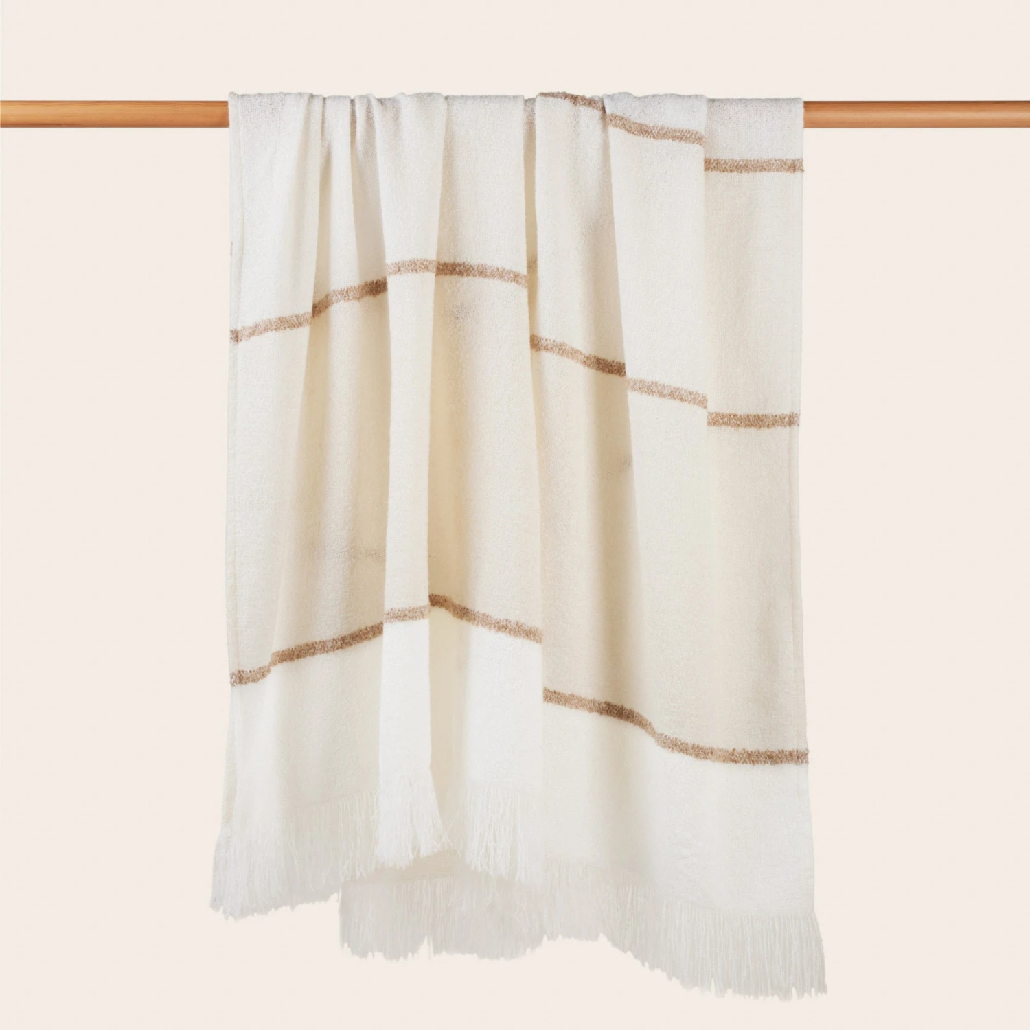 Plaid COSTANO Ivoire 8 Plaid COSTANO Ivoire – Image 8