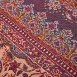 Plaid FARAH Rouge D'orient -Maison Linge Magasin plaid FARAH 005938 Z10 5