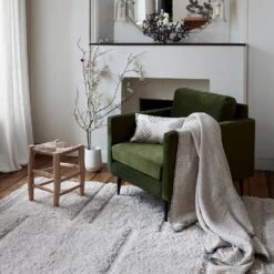 Plaid ILARIO Naturel Et Feston Noir -Maison Linge Magasin plaid ILARIO 007655 N2FG 1