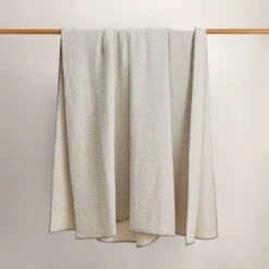 Plaid ILARIO Naturel Et Feston Noir -Maison Linge Magasin plaid ILARIO 007655 N2FG 8