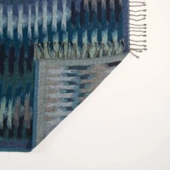 Plaid KHAN Indigo -Maison Linge Magasin plaid KHAN 004962 BV 7