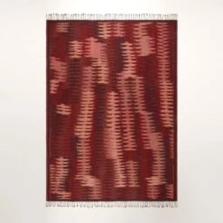 Plaid KHAN Grenat -Maison Linge Magasin plaid KHAN 004962 R18 5