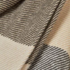 Plaid LIVIA Anthracite -Maison Linge Magasin plaid LIVIA 007270 G6 6