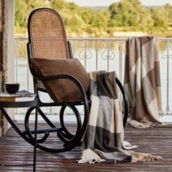 Plaid LIVIA Noisette 11 Plaid LIVIA Noisette -Maison Linge Magasin plaid LIVIA 007270 N6 1