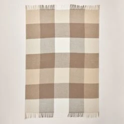 Plaid LIVIA Noisette 13 Plaid LIVIA Noisette -Maison Linge Magasin plaid LIVIA 007270 N6 5