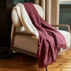 Plaid NOORFOLK Prune