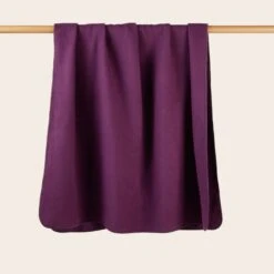 Plaid SWAHN Raisin Noir -Maison Linge Magasin plaid SWAHN 008971 P18 8