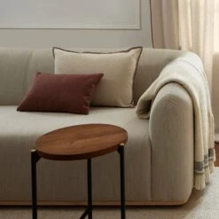 Plaid YOSEF Ivoire -Maison Linge Magasin plaid YOSEF 008897 N1 2