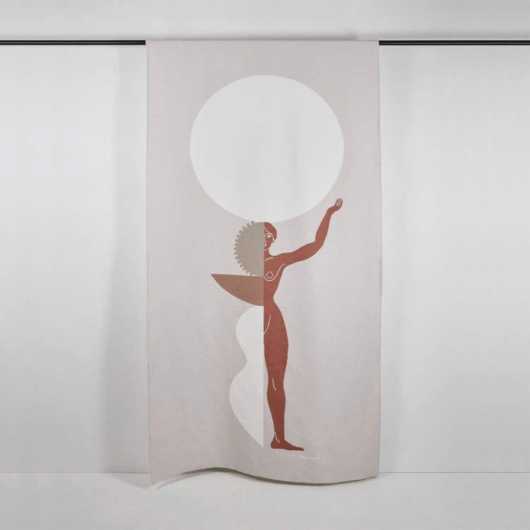 Rideau à Coulisse PILAR Naturel Et Ivoire 4 Rideau à Coulisse PILAR Naturel Et Ivoire – Image 4