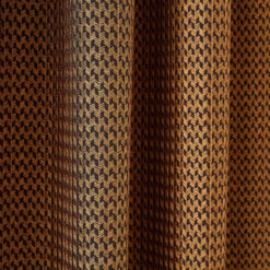 Rideau à Galon Fronceur Doublé OCTAVE Noir Et Mordoré -Maison Linge Magasin rideau a galon fronceur double OCTAVE 006660 OR 8