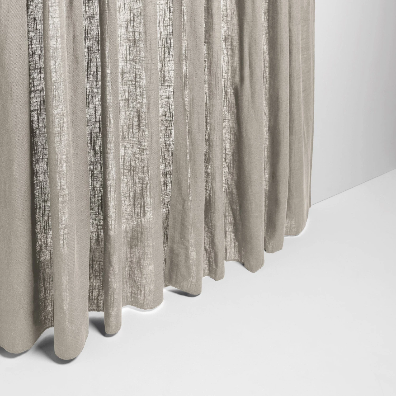 Rideau à Galon Fronceur BELLAVISTA Chataigne 1 Rideau à Galon Fronceur BELLAVISTA Chataigne