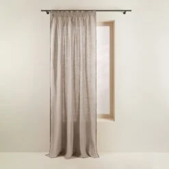 Rideau à Galon Fronceur CARLINA Ficelle Et Bourdon Noir -Maison Linge Magasin rideau a galon fronceur CARLINA 006041 N3G 4