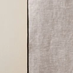 Rideau à Galon Fronceur CARLINA Ficelle Et Bourdon Noir -Maison Linge Magasin rideau a galon fronceur CARLINA 006041 N3G 8