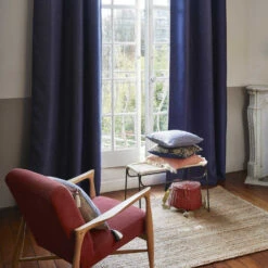 Rideau à Galon Fronceur COCONUT Bleu De Minuit -Maison Linge Magasin rideau a galon fronceur COCONUT 003511 B18 1