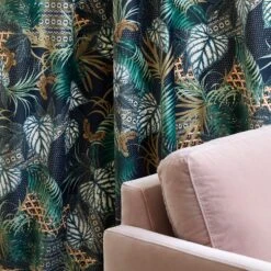 Rideau à Galon Fronceur GUALPA Bleu Nuit -Maison Linge Magasin rideau a galon fronceur GUALPA 006655 Z5 1