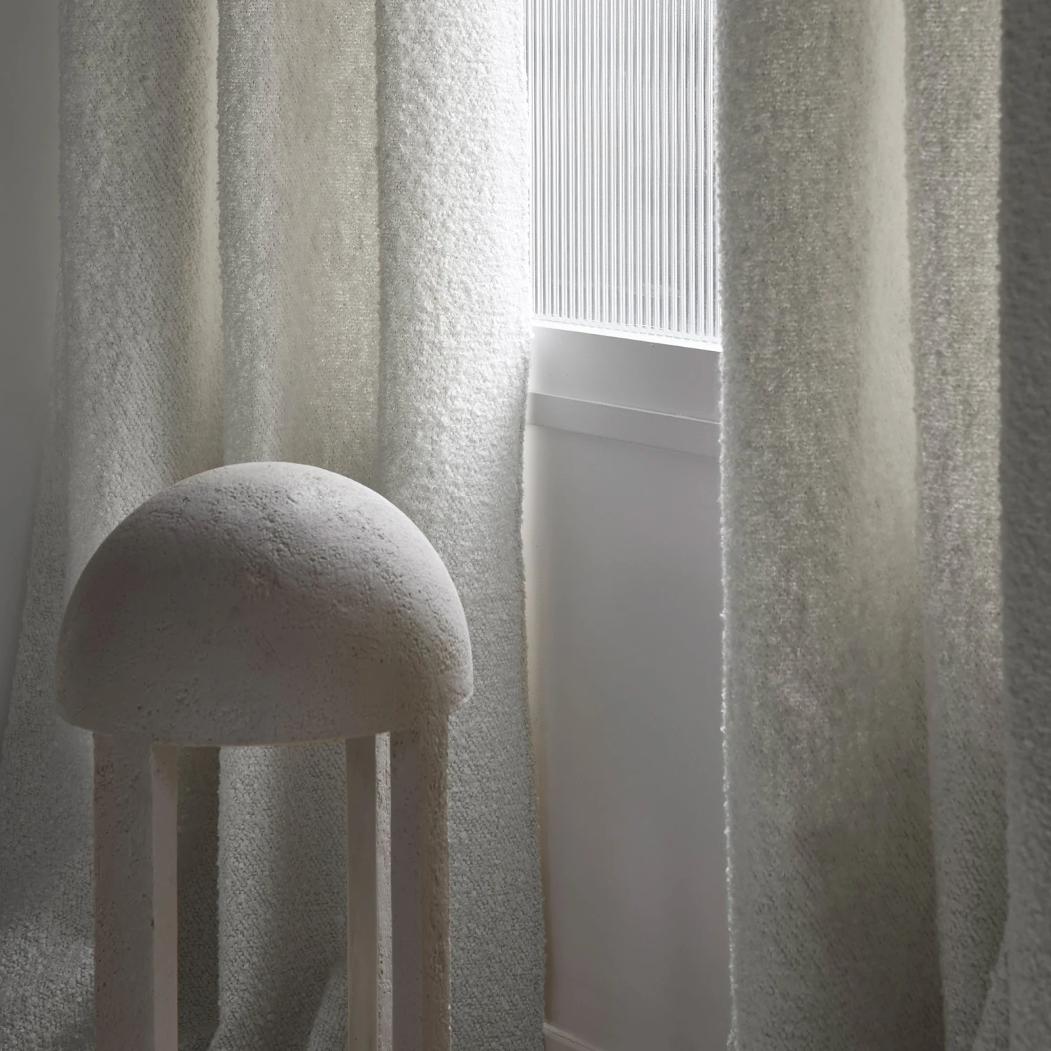 Rideau à Galon Fronceur LEONARD Ivoire 3 Rideau à Galon Fronceur LEONARD Ivoire – Image 3