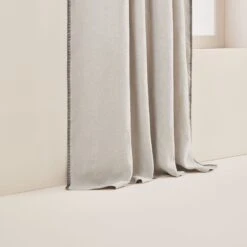 Rideau à Galon Fronceur NINO Ficelle Et Feston Noir -Maison Linge Magasin rideau a galon fronceur NINO 007352 N4FG 6