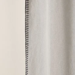 Rideau à Galon Fronceur NINO Ficelle Et Feston Noir -Maison Linge Magasin rideau a galon fronceur NINO 007352 N4FG 8