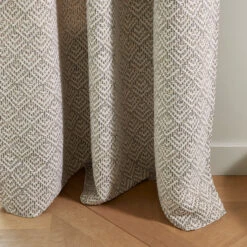 Rideau à Oeillets Dorés EREBUS Ivoire Et Grisé 10 Rideau à Oeillets Dorés EREBUS Ivoire Et Grisé -Maison Linge Magasin rideau a oeillets dores EREBUS 008994 NG 3