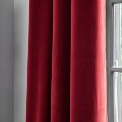 Rideau à Oeillets Dorés MATIA Scarlet -Maison Linge Magasin rideau a oeillets dores MATIA 008286 R7 3