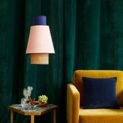 Rideau à Oeillets Noirs DARIO Mélèze Et Bourdon Noir -Maison Linge Magasin rideau a oeillets noirs DARIO 008421 V12G 1