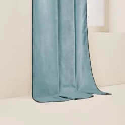 Rideau à Oeillets Noirs DARIO Topaze Et Bourdon Noir -Maison Linge Magasin rideau a oeillets noirs DARIO 008421 V2G 6