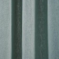 Rideau à Oeillets Noirs NINO Vert De Gris Et Feston Noir -Maison Linge Magasin rideau a oeillets noirs NINO 006467 V4FG 9