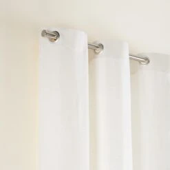 Rideau à Oeillets Argentés AUBIN Blanc Naturel 10 Rideau à Oeillets Argentés AUBIN Blanc Naturel -Maison Linge Magasin rideau a oeillets AUBIN 005259 W 5