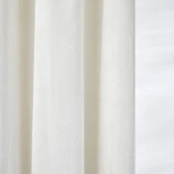 Rideau à Oeillets Argentés BAZYL Ivoire -Maison Linge Magasin rideau a oeillets BAZYL 008277 N1 7