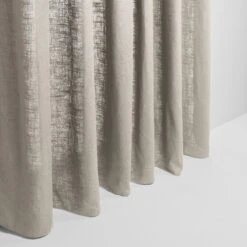 Rideau à Oeillets Argentés BELLAVISTA Chataigne -Maison Linge Magasin rideau a oeillets BELLAVISTA 006871 N6 7