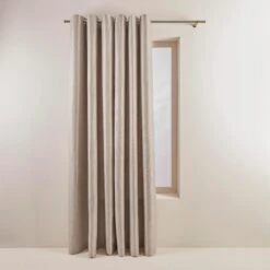 Rideau à Oeillets Argentés COCONUT Osier -Maison Linge Magasin rideau a oeillets COCONUT 003512 N2 4