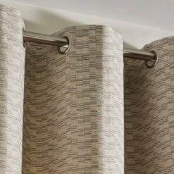 Rideau à Oeillets Argentés KAPLAN Ivoire Et Naturel 10 Rideau à Oeillets Argentés KAPLAN Ivoire Et Naturel -Maison Linge Magasin rideau a oeillets KAPLAN 009073 WN 2