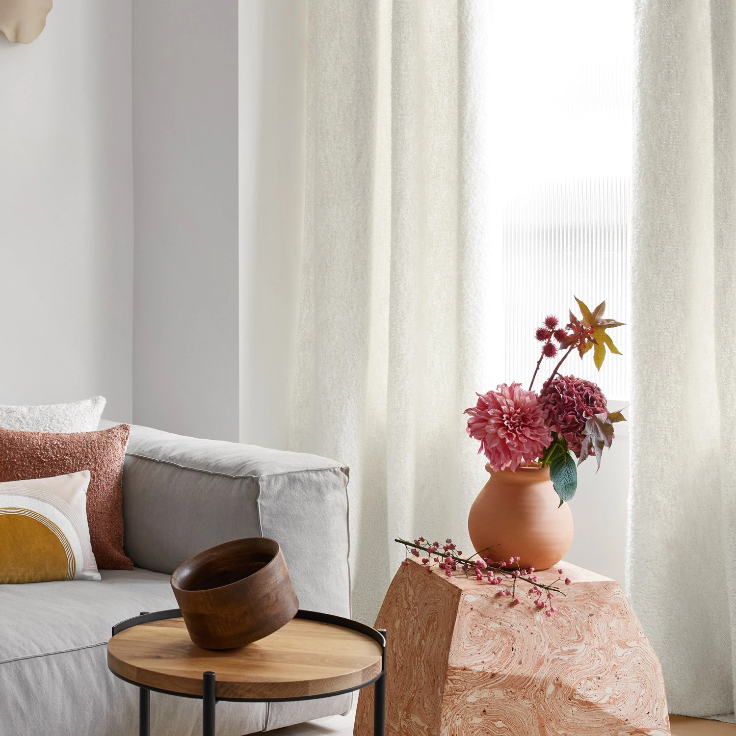 Rideau à Oeillets Argentés LEONARD Ivoire 1 Rideau à Oeillets Argentés LEONARD Ivoire