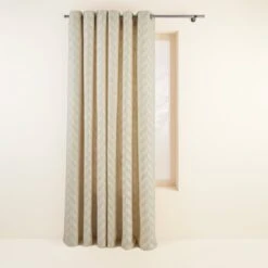 Rideau à Oeillets Argentés TOBIAS Ivoire 16 Rideau à Oeillets Argentés TOBIAS Ivoire -Maison Linge Magasin rideau a oeillets TOBIAS 006748 N1 4