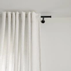 Rideau à Passants CELESTINA Ivoire -Maison Linge Magasin rideau a passants CELESTINA 009010 N1 2