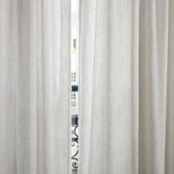 Rideau à Passants CELESTINA Ivoire -Maison Linge Magasin rideau a passants CELESTINA 009010 N1 4