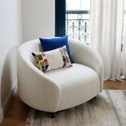 Rideau à Passants CELESTINA Ivoire -Maison Linge Magasin rideau a passants CELESTINA 009010 N1 6