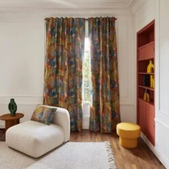 Rideau à Passants THIA Multicolore -Maison Linge Magasin rideau a passants THIA 008988 Z6 1