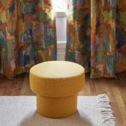 Rideau à Passants THIA Multicolore -Maison Linge Magasin rideau a passants THIA 008988 Z6 6