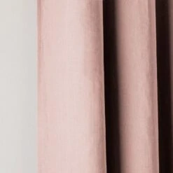 Rideau Oeillets Doublé Occultant CARLINA Rose Poudré -Maison Linge Magasin rideau oeillets double occultant CARLINA 006200 R 7