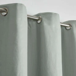 Rideau Oeillets Doublé Occultant CARLINA Tilleul -Maison Linge Magasin rideau oeillets double occultant CARLINA 006200 V2 5