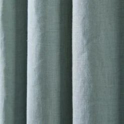Rideau Oeillets Doublé Occultant CARLINA Vert De Gris -Maison Linge Magasin rideau oeillets double occultant CARLINA 006200 V4 8