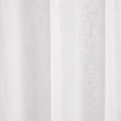 Rideau Panneau CARLINA NON FEU Blanc Pur Et Bourdon Noir -Maison Linge Magasin rideau panneau CARLINA NON FEU 007688 WG 8