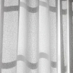 Rideau Panneau GHABY Blanc Et Bourdon En Dégradé -Maison Linge Magasin rideau panneau GHABY 008906 W 5