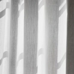 Rideau Panneau TOINON Blanc Et Bourdon Naturel 13 Rideau Panneau TOINON Blanc Et Bourdon Naturel -Maison Linge Magasin rideau panneau TOINON 008909 WN 5