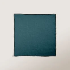 Serviette De Table CARLINA Pétrole Et Bourdon Noir -Maison Linge Magasin serviette de table CARLINA 006405 BVG 5